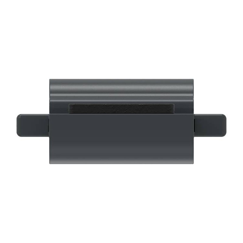 Plaque de fixation pour le modèle 14, en zinc brut thermolaqué RAL 7016 mat