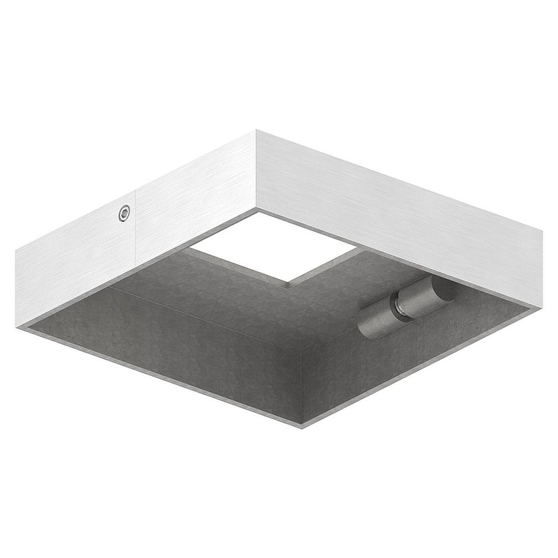 Cover rosette, 109x109x25mm, AISI316
