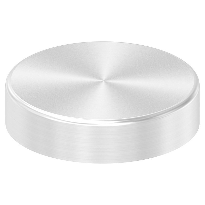 Rosace de recouvrement, 105x25mm, sans perçage, V4A