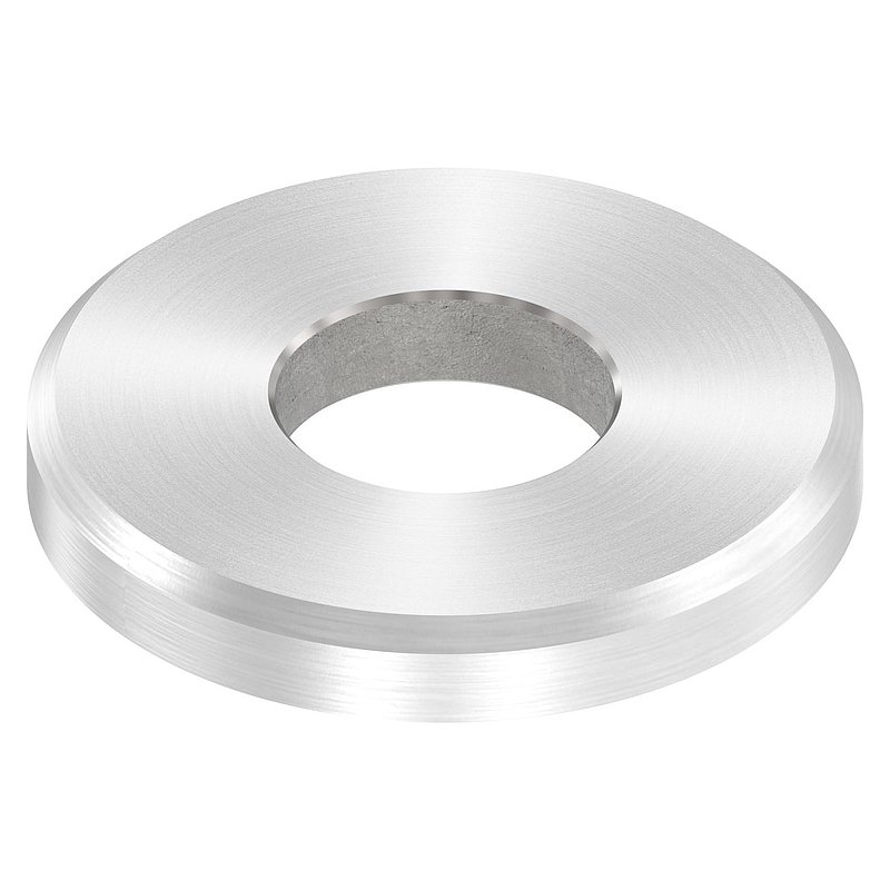 Ronde, Ø 30x4mm, mit Bohrung 12,2mm, V2A