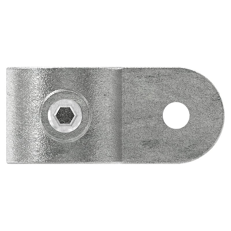 Halter mit einer Lasche, für Rohr Ø 33,7mm