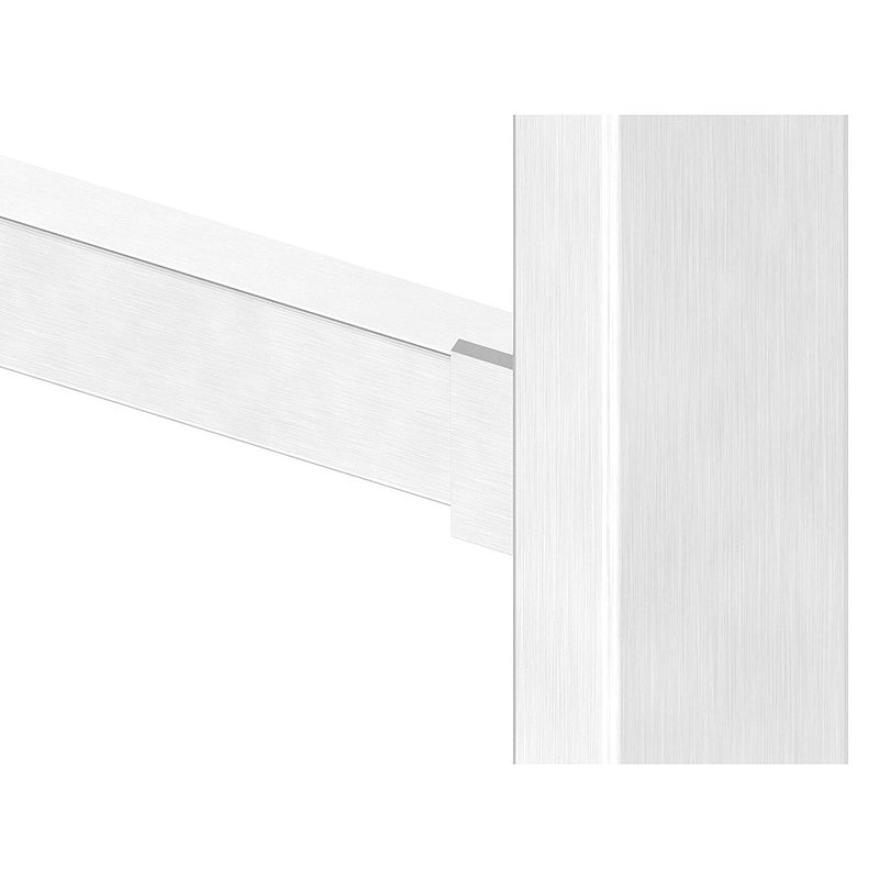 Wandbefestigung für Quadratrohr 30x30mm, V2A