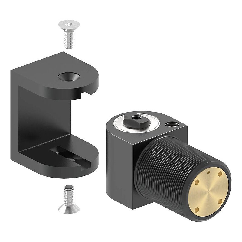 Self-closing hinge weldable without stop