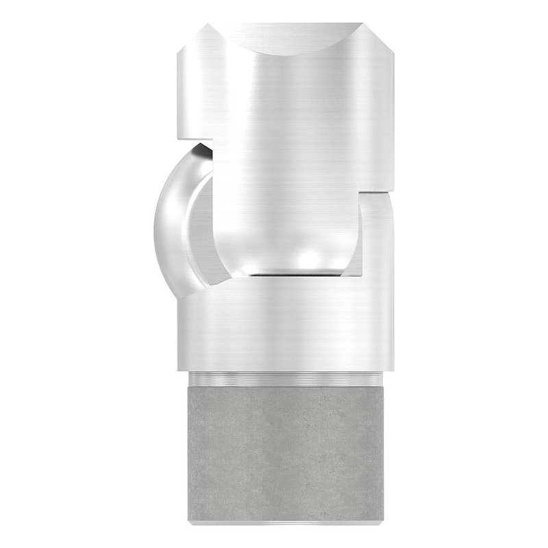 Joint piece, for tube 42.4x2.0mm, AISI304