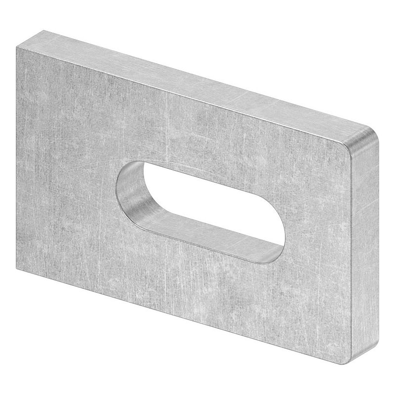 Anschweißlasche eckig 50x30x6mm