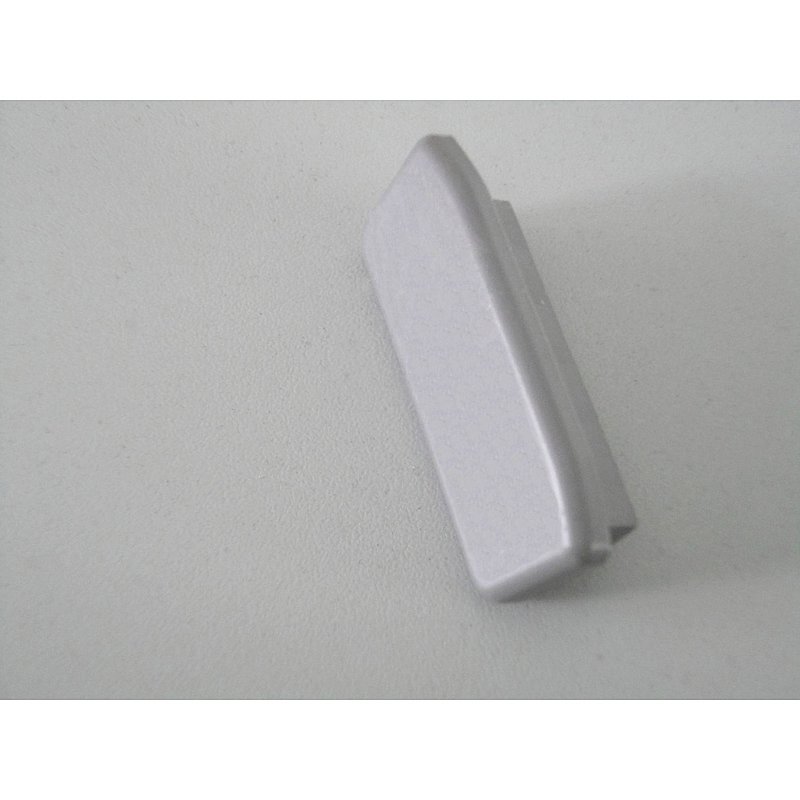 Endkappe für Kunststoffhandlauf für 40x8mm, verkehrsgrau