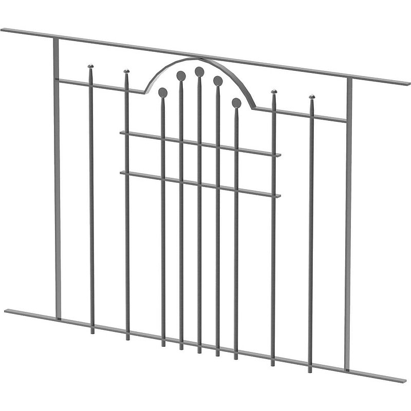 Remplissage de garde corps court, 1300x840mm
