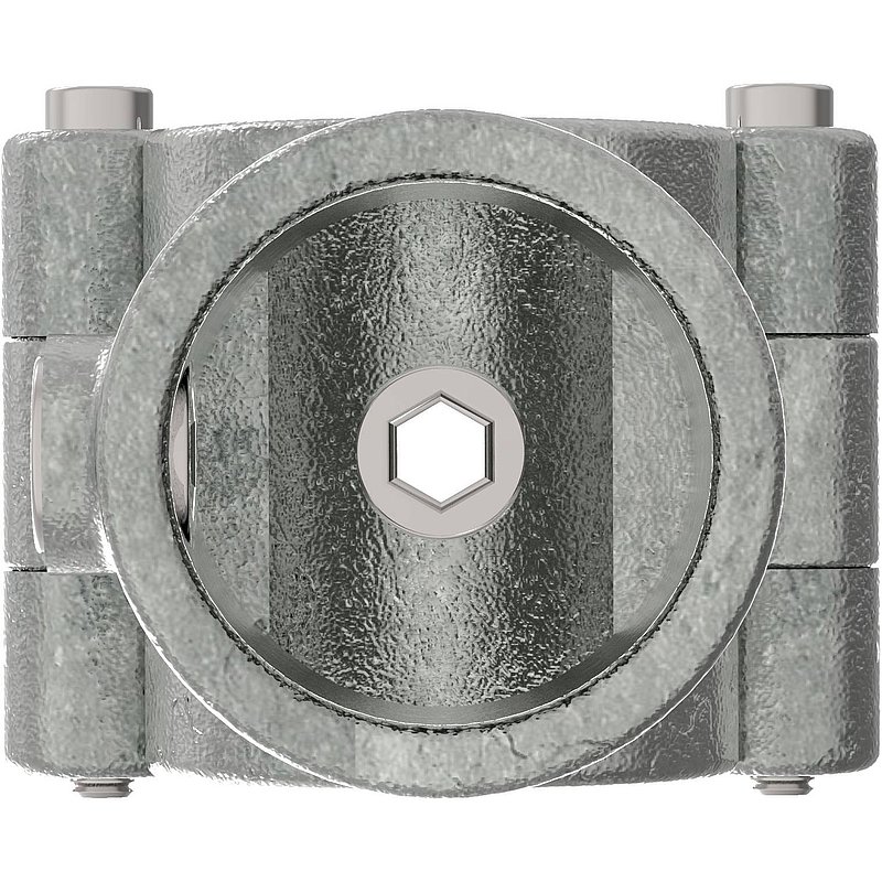 T-piece hinged, for pipe Ø 42.4mm