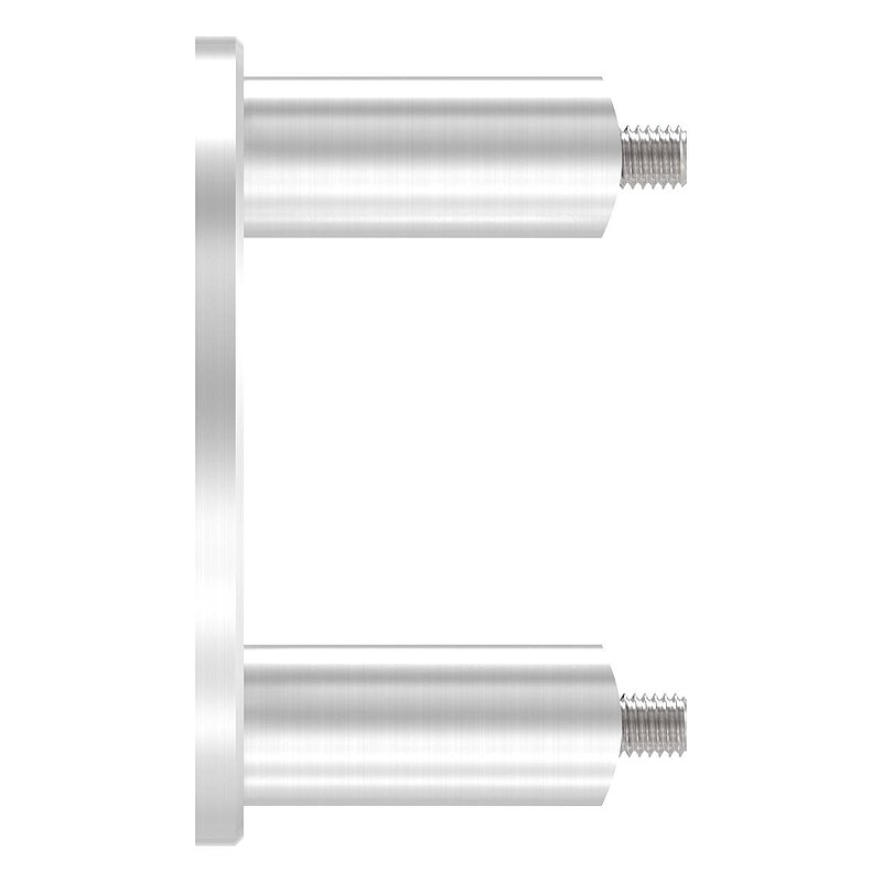 Wall mounting for railing posts 42.4 mm, AISI304