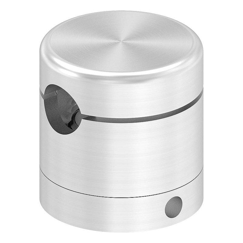 Brenk Grundhalter für Stäbe Ø 10mm, ALU