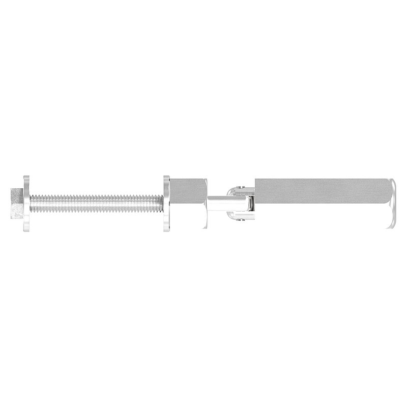 Gewindeterminal zur Selbstmontage, Seil 4mm, V2A