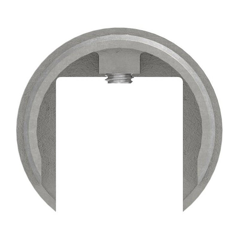 Raccord de jonction pour tube à fond de gorge Ø 42,4mm, V4A