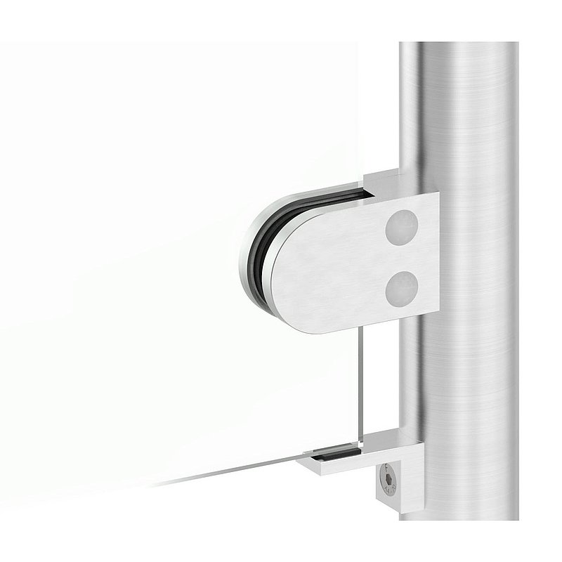 Support inférieur de verre pour jonction 48,3mm, V2A