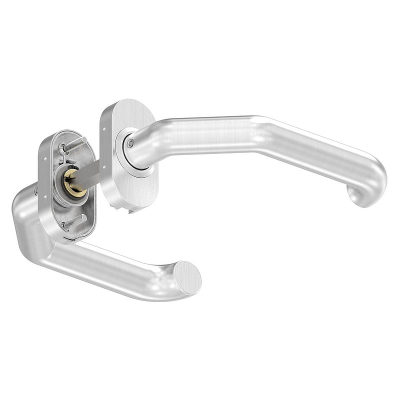 Türdrücker-Paar, V2A