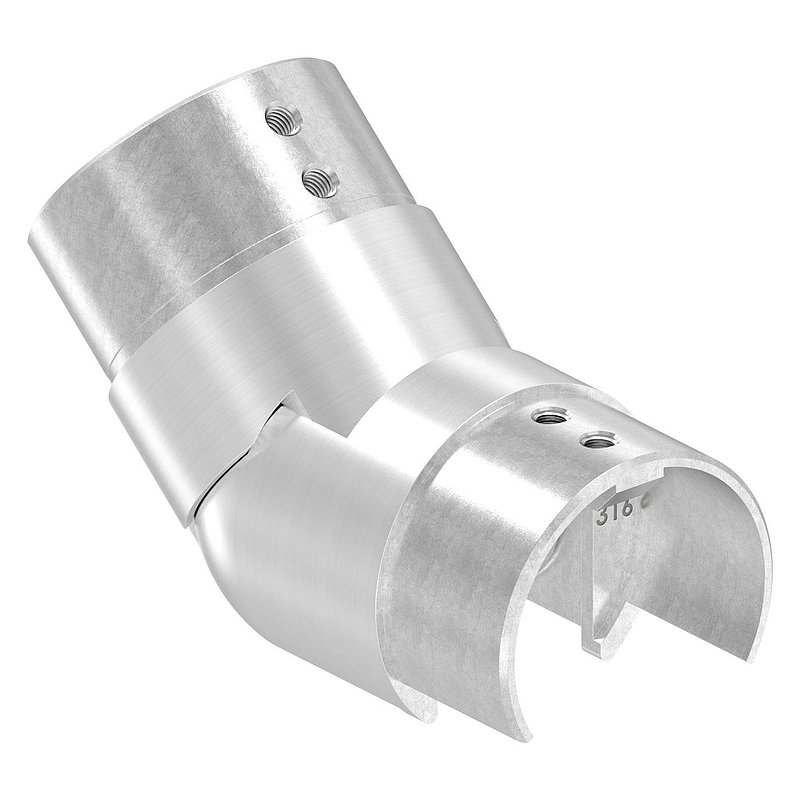 Flexible connector for grooved tube 60.3 mm, AISI316