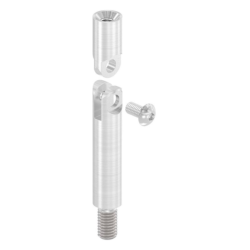 Gelenkstift Ø 12mm, L: 68mm, V2A