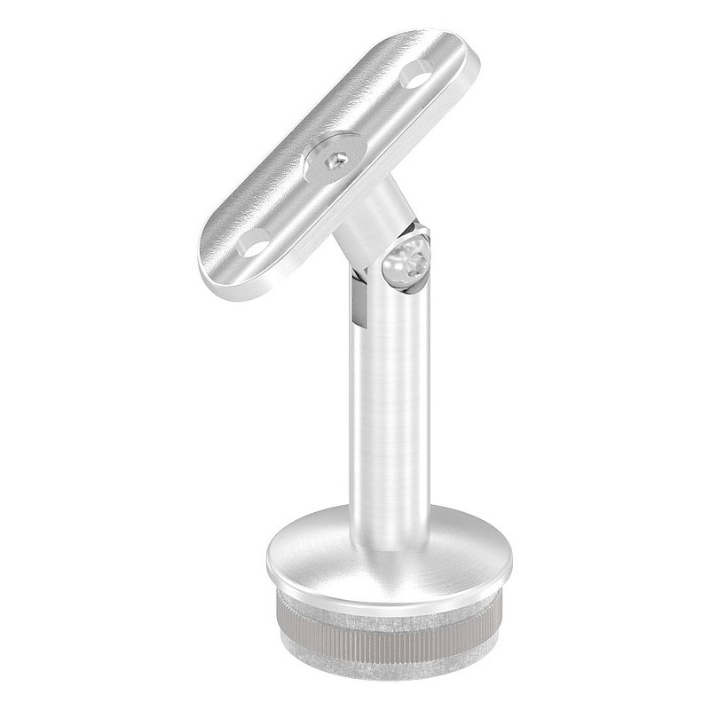 Rohrabschlussstopfen für Rohr 42,4x2,0mm, Handlaufanschlussplatte: 42,4mm, V2A