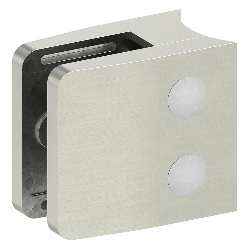 Pince à verre modèle 14, jonction: 48,3mm, aspect inox brossé