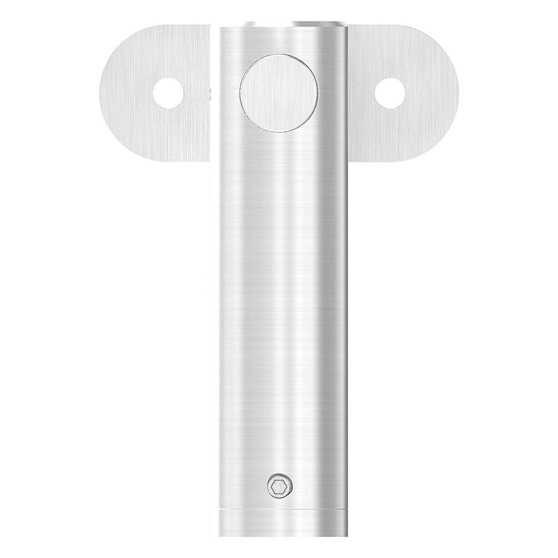 Handlaufhalter mit Handlaufanschlussplatte flach, V2A