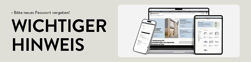 New store, new password!