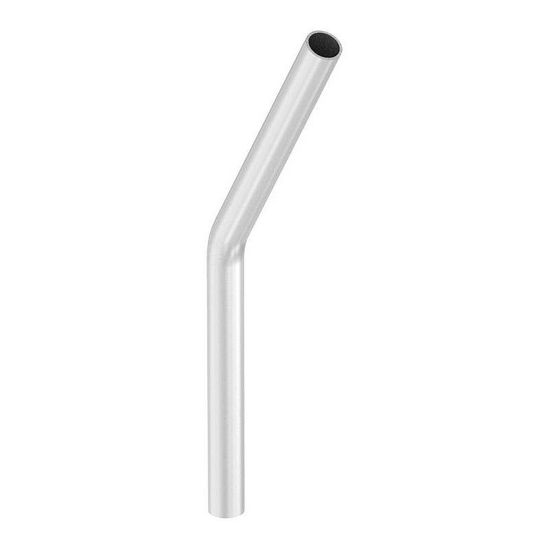 Tube coudé à 30°, en tube de Ø 26,9x2,0mm, V2A