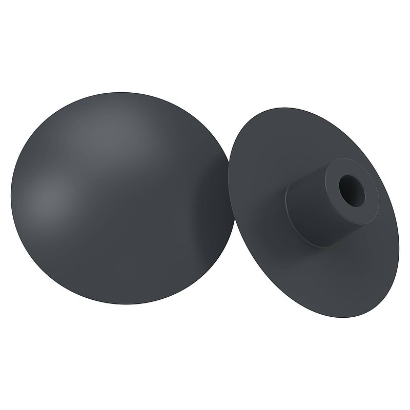 Plastikkappe für Innensechskantschraube M6, RAL 7016
