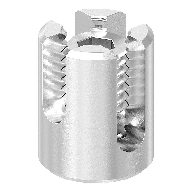Serre-câble en croix pour câble Ø 6mm, V4A