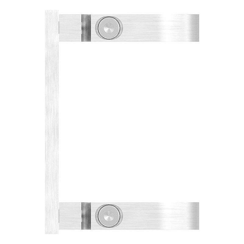 Wandbefestigung für Geländerpfosten 42,4mm, V2A