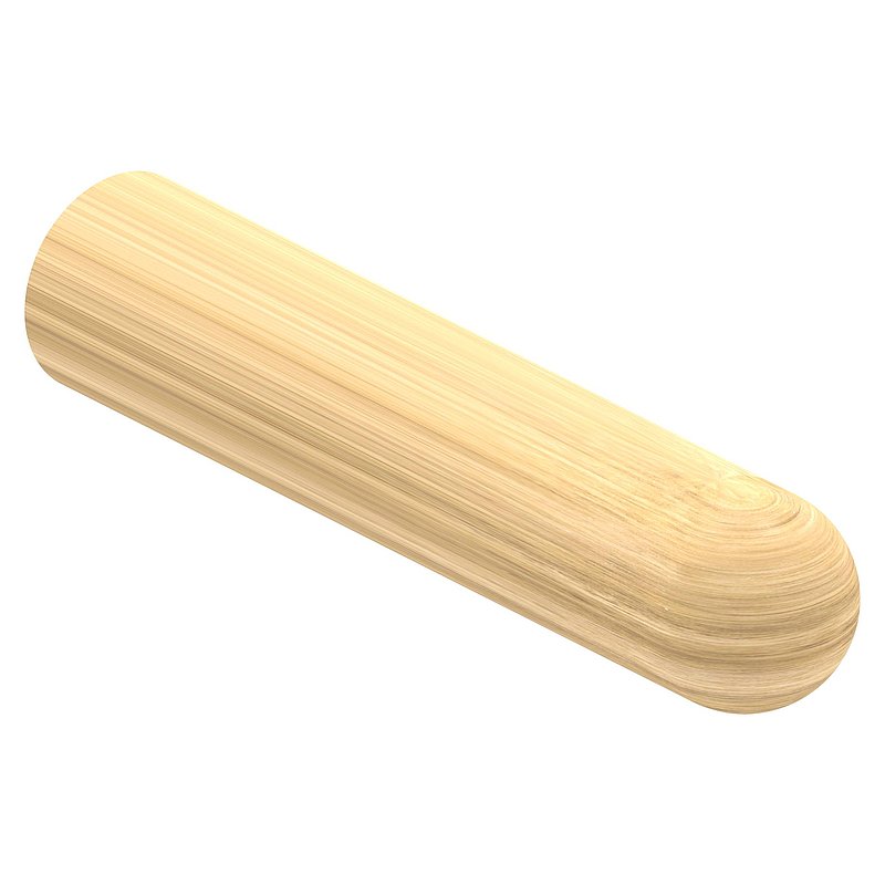 Holzhandlauf Eiche Ø 42mm, Länge 200mm, lackiert