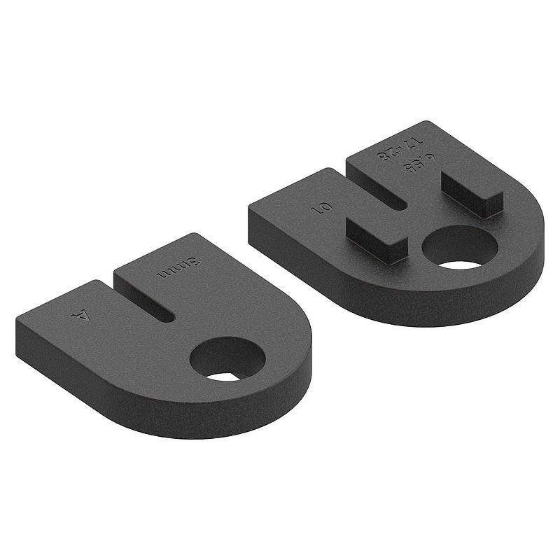 Gummi für Mod. 12, Blech 3 mm