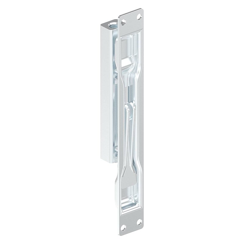 Kantriegel mit Breite 20mm und Gewinde M8, verzinkt