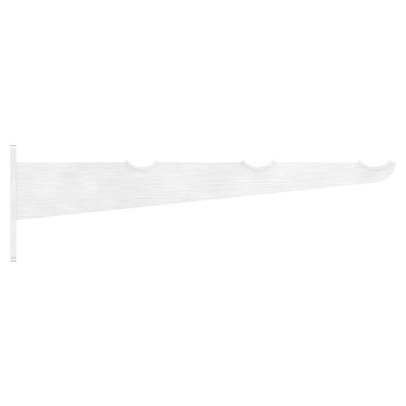 Tray slide support, for tube 33.7 mm, AISI304