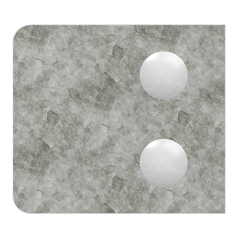 Pince à verre modèle 34, jonction: 48,3mm, zinc brut