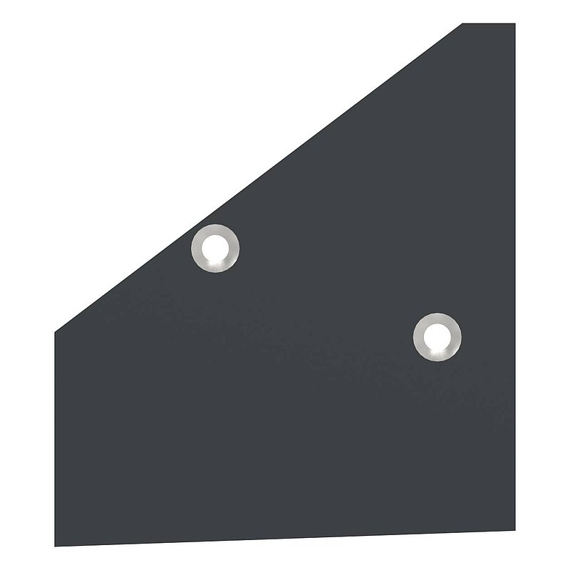 Endkappe rechts für eleganza canopy, RAL 7016