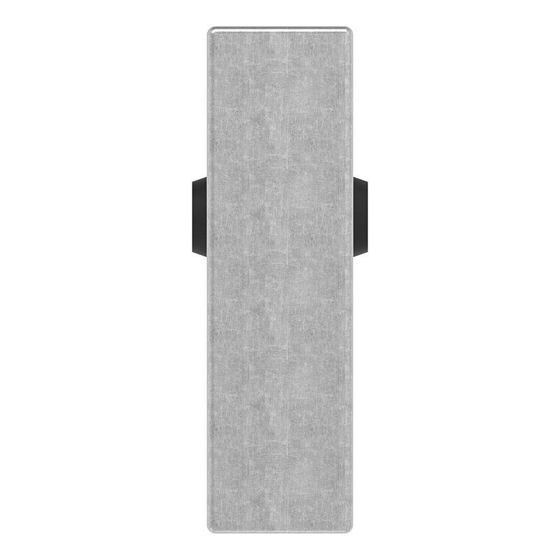 Lock case with galvanised lock