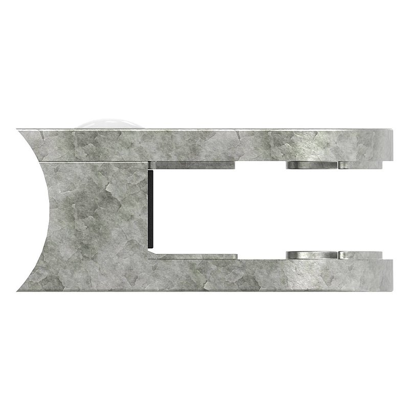 Pince à verre modèle 38, jonction: 42,4mm, zinc brut