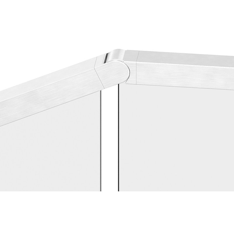 Flexible connector for 40x40mm square groove, AISI316