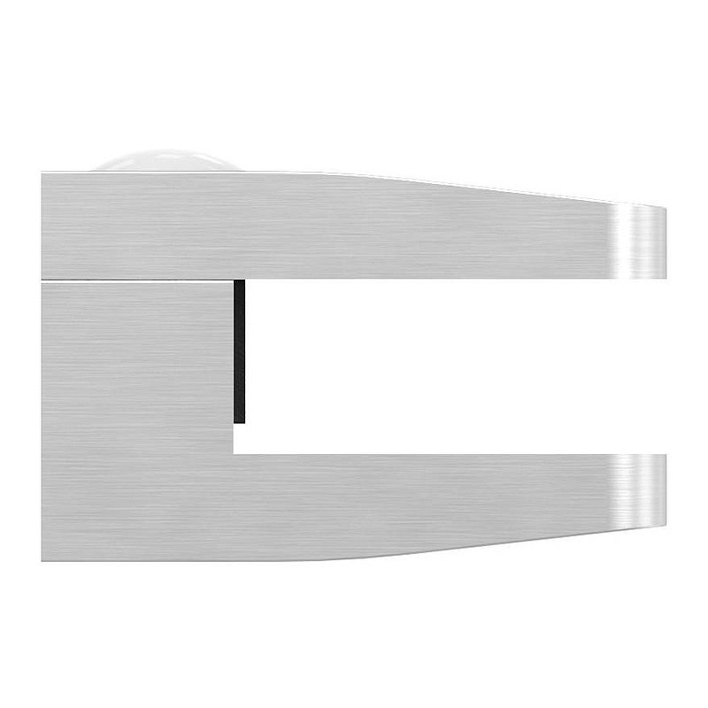 Glass clamp Mod. 34, connection: straight, AISI304