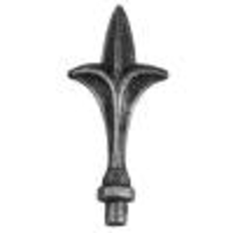 Zaunspitze, Ansatz Ø 12mm, HxB: 125x55mm