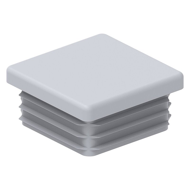 Kunststoffkappe für Quadratrohr 40x40mm