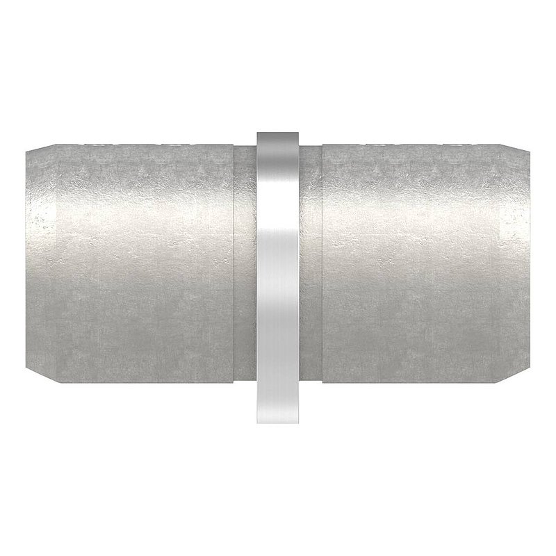Rohrverbinder für Nutrohr 42,4mm, V2A