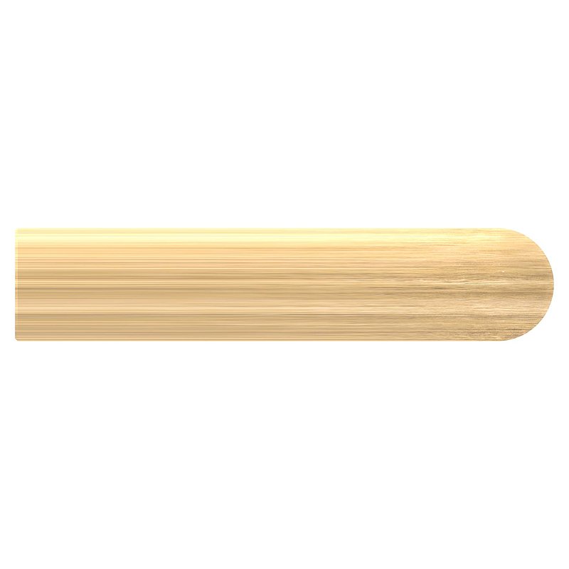 Holzhandlauf Eiche Ø 42mm, Länge 200mm, lackiert