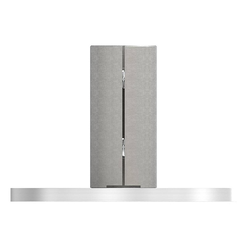 Wall and floor anchor, for tube 33.7x2.0mm, AISI304