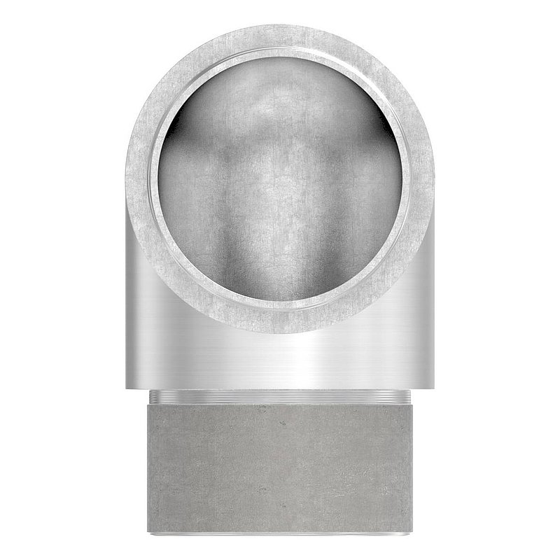 Rohrbogen 90° eng, für Rohr 42,4x3mm, V2A