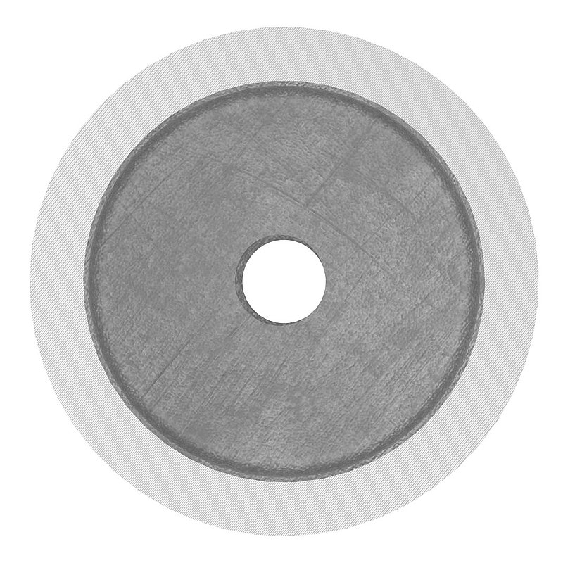 Lower part for 52mm glass point holder, D:30mm, with M10, AISI304
