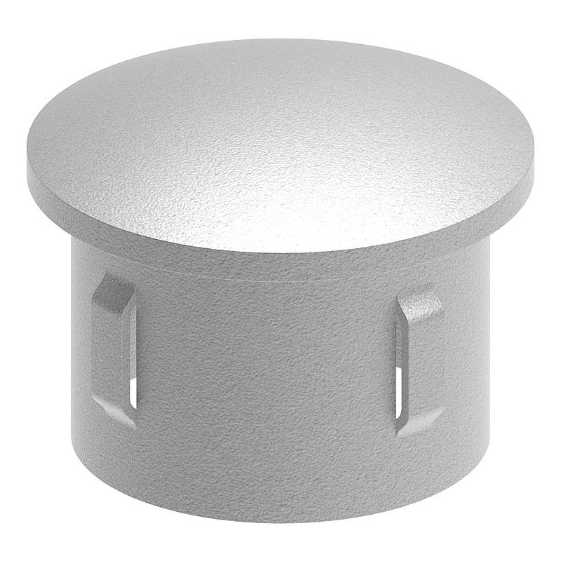 Bouchon en acier, pour tube 42,4mm, galvanisé