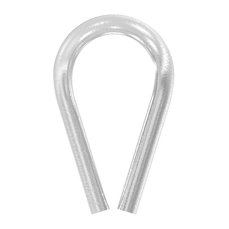 Cosse coeur pour câble 5mm, V4A