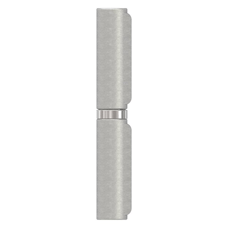 Gond à souder, acier inoxydable V2A
