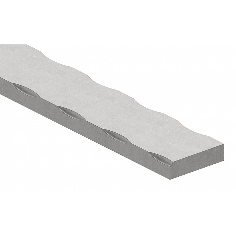 Flacheisen S235JR, 30x8mm, L: 3000mm