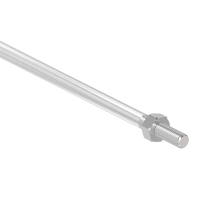 Barre de tension pour auvent en verre suspendu avec L: 940mm, V2A
